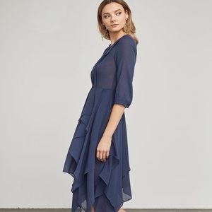 BCBGMaxazria Jovita Asymmetrical Dress